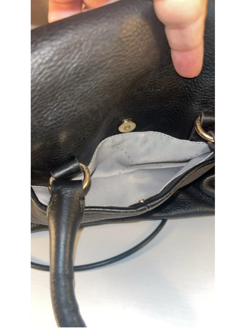 Women's Aimee Kestenberg Satchel Bag One Size Black Grey